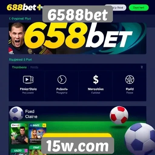Recursos e funcionalidades do site 6588bet