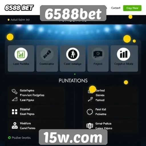 Avaliação das funcionalidades do site 6588bet